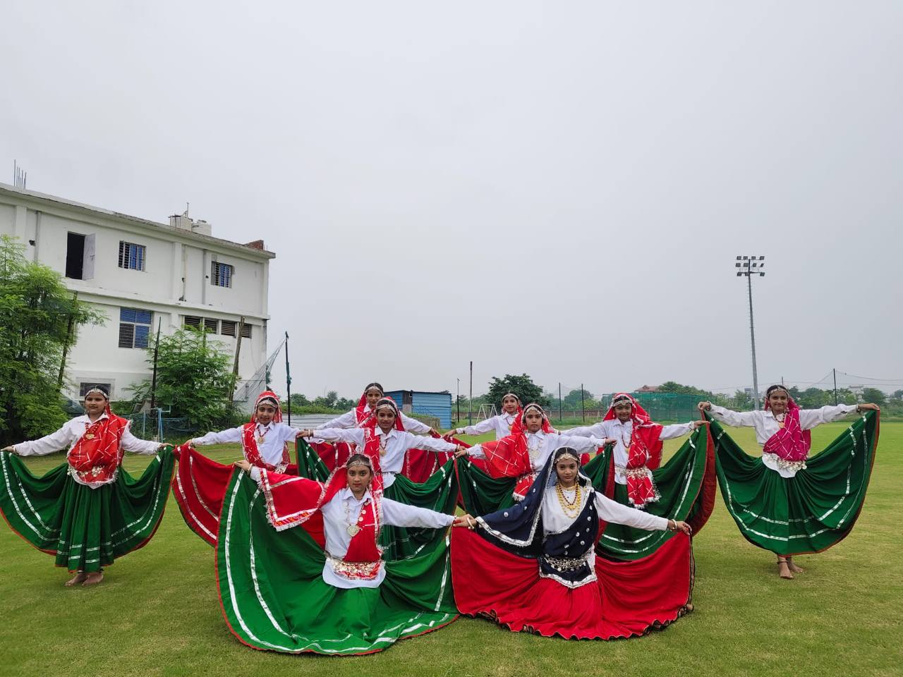 Folk dance performance